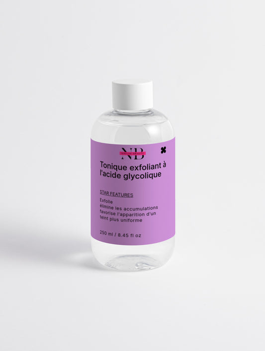 Tonique exfoliant à l'acide glycolique
