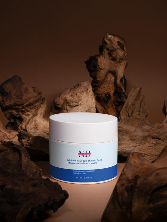 Exfoliant pour cuir chevelu Deep Cleanse, romarin, menthe
