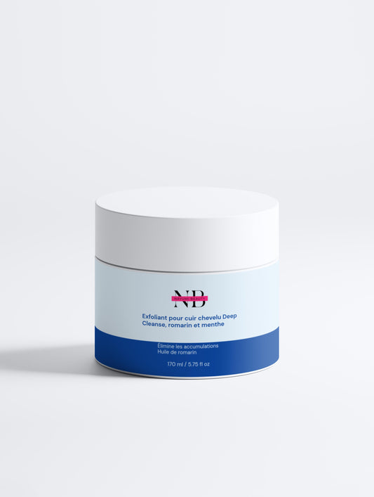 Exfoliant pour cuir chevelu Deep Cleanse, romarin, menthe