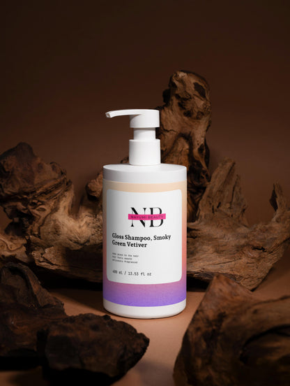 Gloss Shampoo, Smoky Green Vetiver