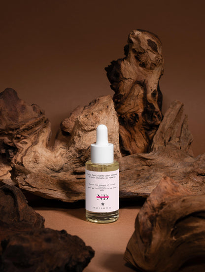 Huile fortifiante pour cheveux et cuir chevelu au romarin